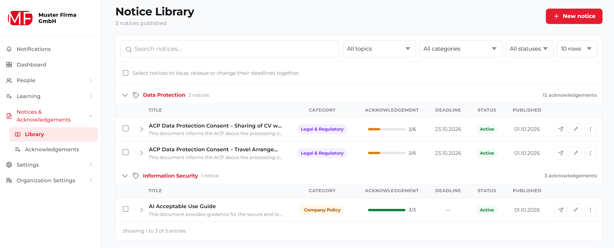 Skilleap Compliance Notices and Acknowledgements